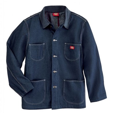 Dickies Denim Blanket Lined Chore Coat